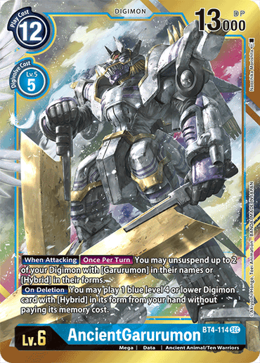 AncientGarurumon [BT4-114] (Alternate Art) [Great Legend] 