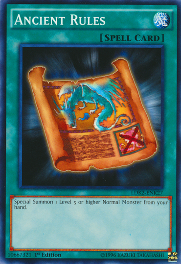 Ancient Rules [LDK2-ENK27] Common 