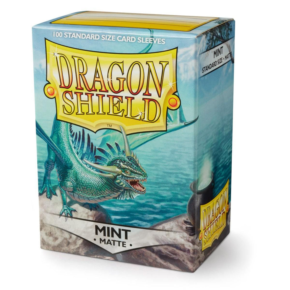 Dragon Shield: Standard 100ct Sleeves - Mint (Matte) 