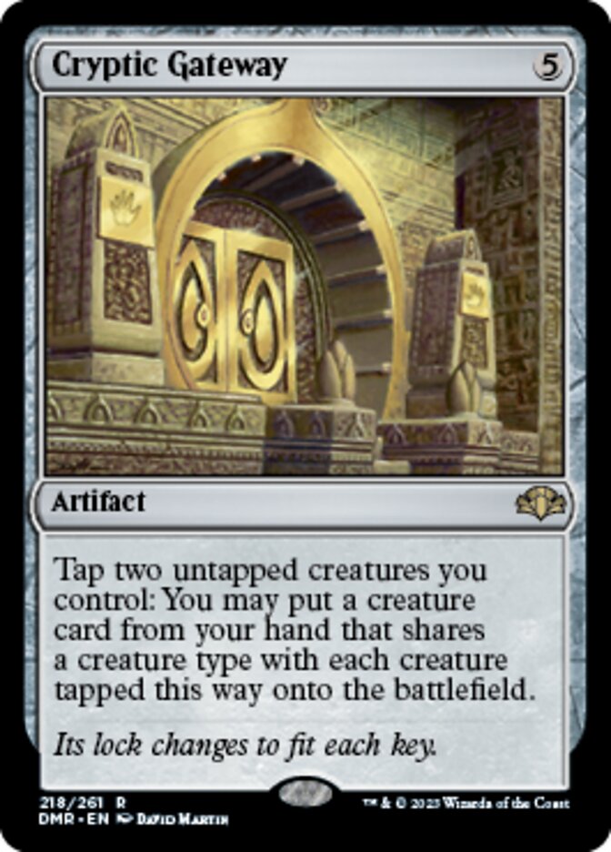 Cryptic Gateway [Dominaria Remastered] 