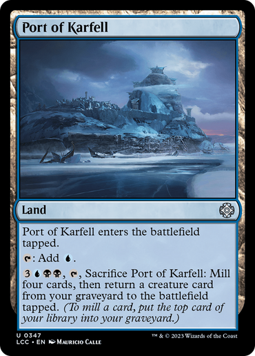 Port of Karfell [The Lost Caverns of Ixalan Commander] 
