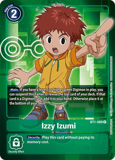 Izzy Izumi [BT1-088] (Official Tournament Pack Vol.3) [Release Special Booster Promos] 