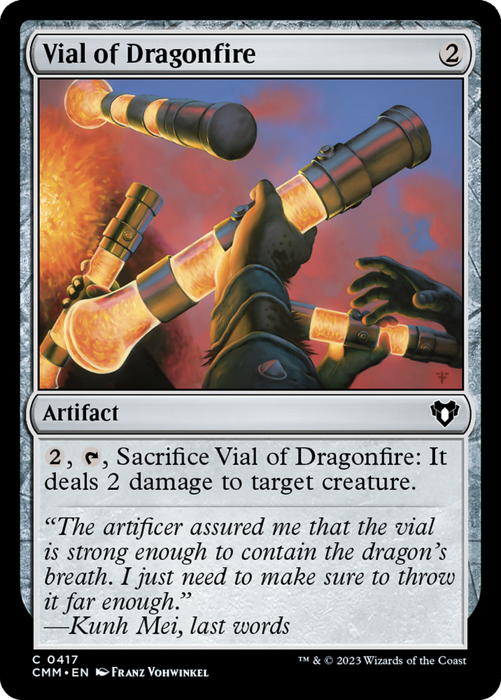 Vial of Dragonfire [Commander Masters] 