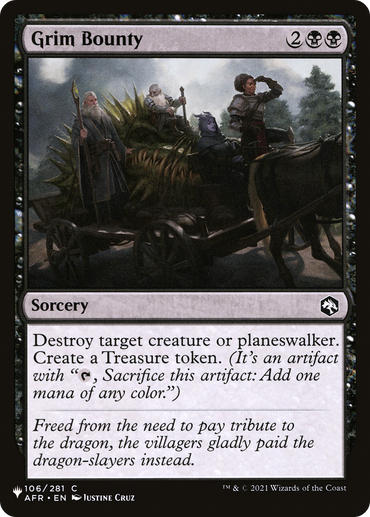 Grim Bounty [The List Reprints] 