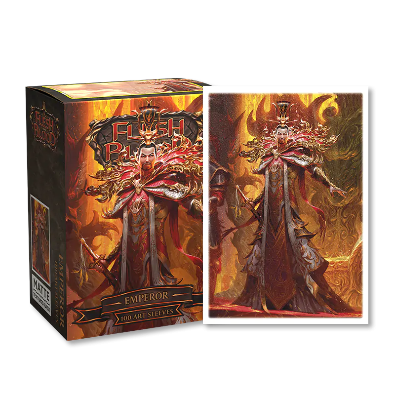 Dragon Shield: Standard 100ct Art Sleeves - Flesh and Blood (Emperor) 