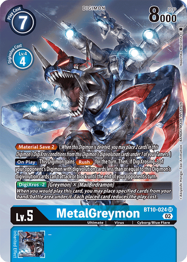 MetalGreymon [BT10-024] (Alternate Art) [Xros Encounter] 