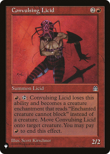 Convulsing Licid [The List Reprints] 