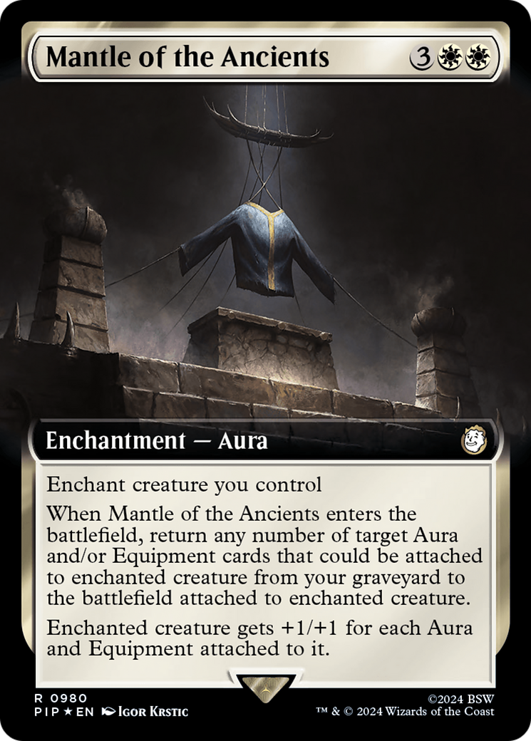 Mantle of the Ancients (Extended Art) (Surge Foil) [Fallout] 