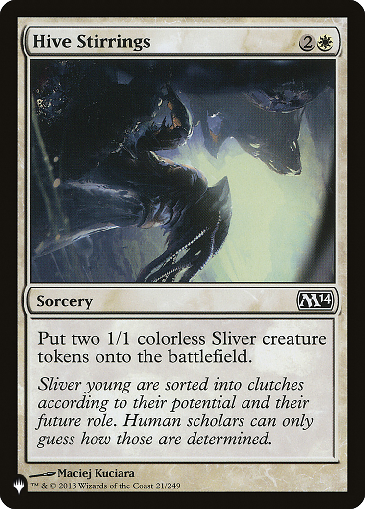 Hive Stirrings [The List Reprints] 