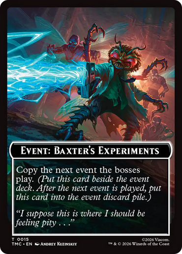 Event: Baxter's Experiments [Teenage Mutant Ninja Turtles Commander Tokens]