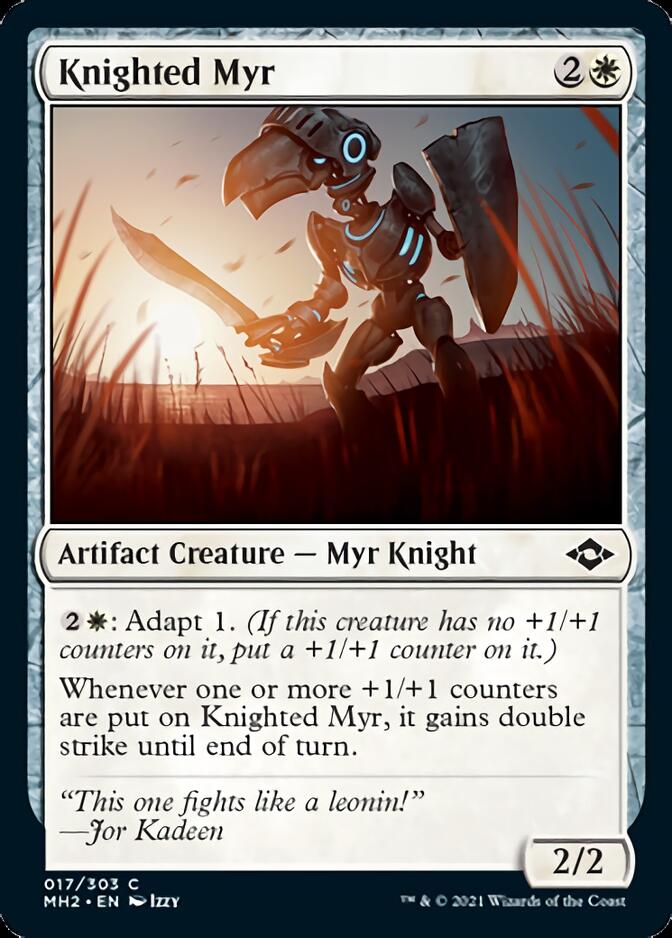 Knighted Myr [Modern Horizons 2] 