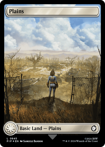 Plains (0845) (Surge Foil) [Fallout] 