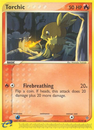 Torchic (77/97) [EX: Dragon] 