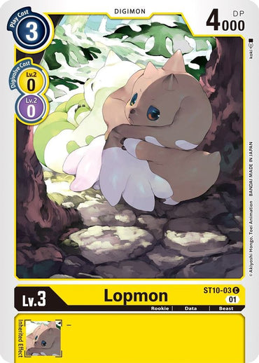 Lopmon [ST10-03] [Starter Deck: Parallel World Tactician] 