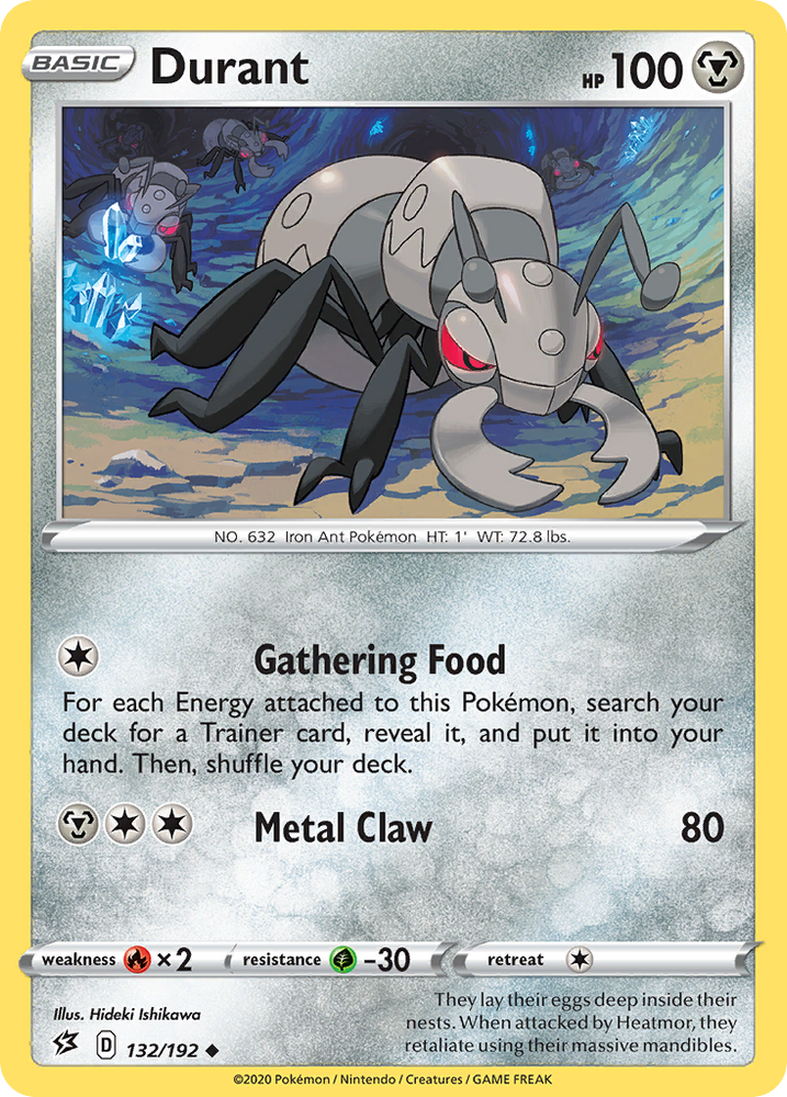 Durant (132/192) [Sword &amp; Shield: Rebel Clash] 