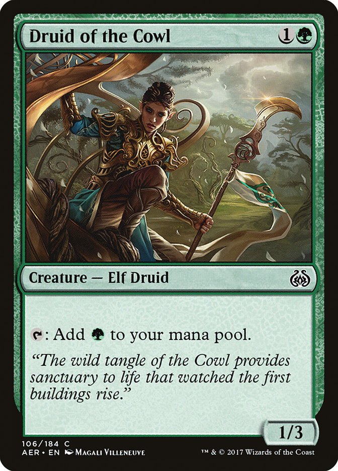 Druid of the Cowl [Aether Revolt] 