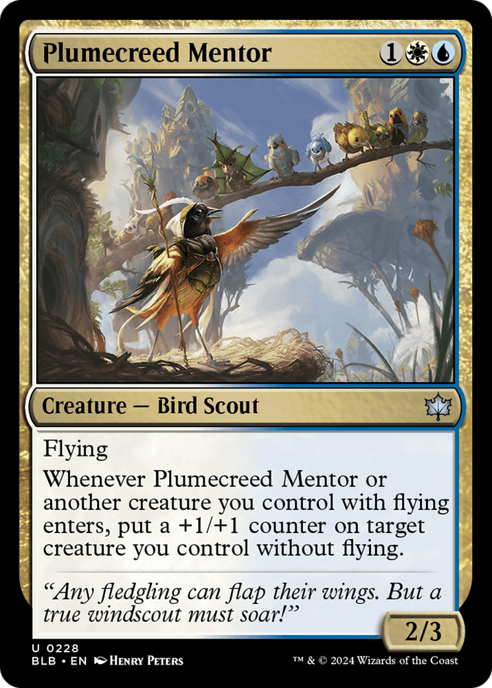 Plumecreed Mentor [Bloomburrow] 