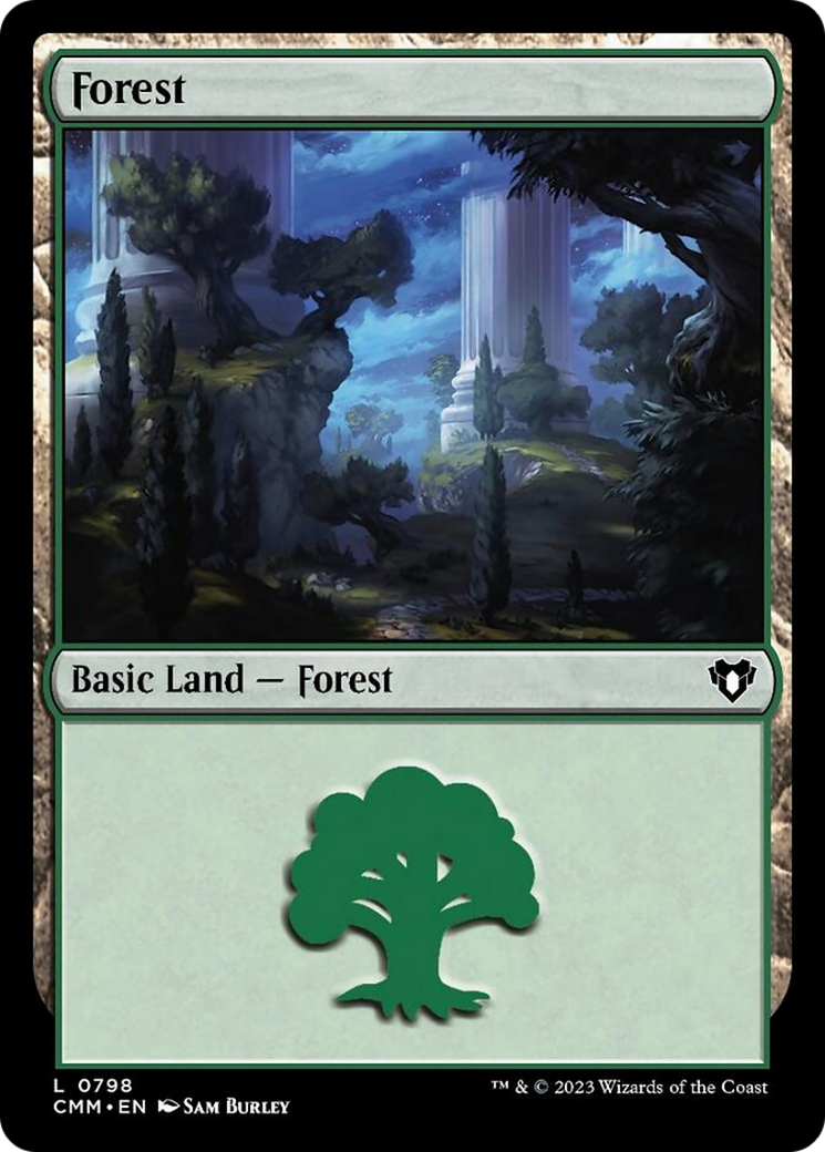 Forest (798) [Commander Masters] 