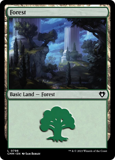 Forest (798) [Commander Masters] 