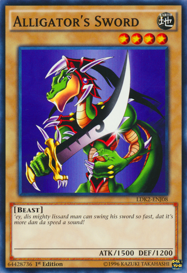 Alligator's Sword [LDK2-ENJ08] Common 
