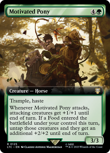 Motivated Pony (Extended Art) [The Lord of the Rings: Tales of Middle-Earth Commander] 