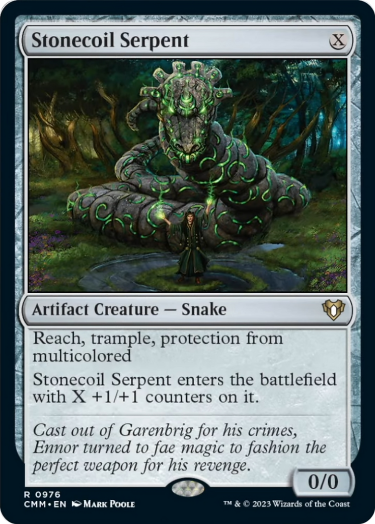 Stonecoil Serpent [Commander Masters] 