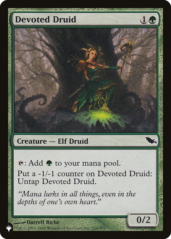 Devoted Druid (SHM) [The List Reprints] 