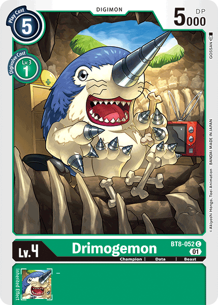 Drimogemon [BT8-052] [New Awakening]