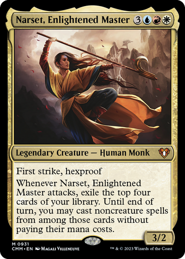 Narset, Enlightened Master [Commander Masters] 