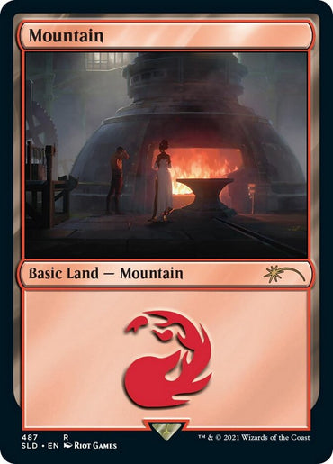 Mountain (487) [Secret Lair Drop Series] 