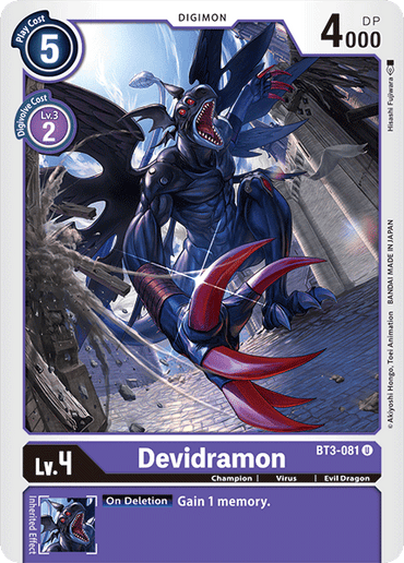 Devidramon [BT3-081] [Release Special Booster Ver.1.0] 