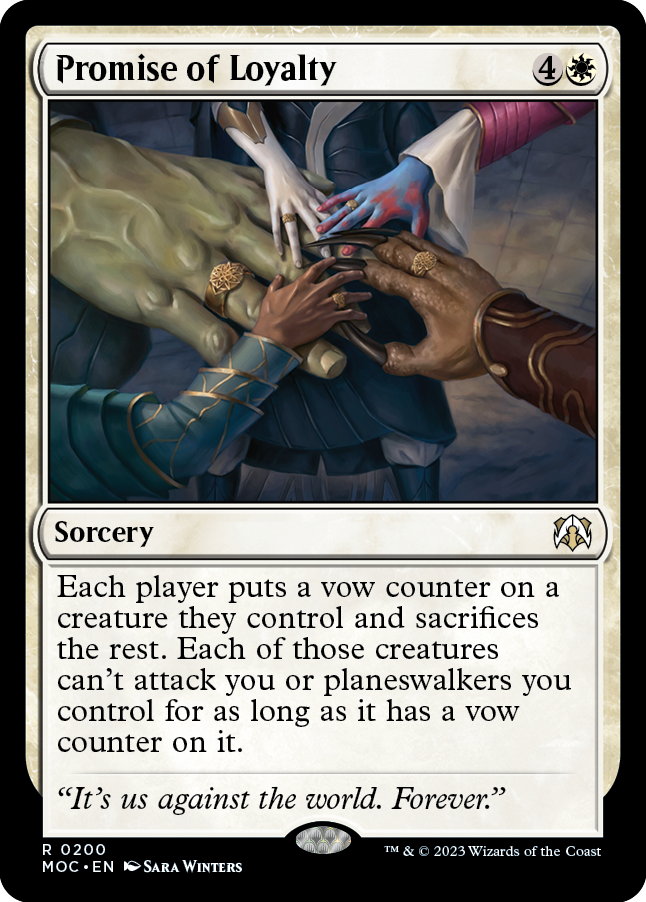 Promise of Loyalty [March of the Machine Commander] 