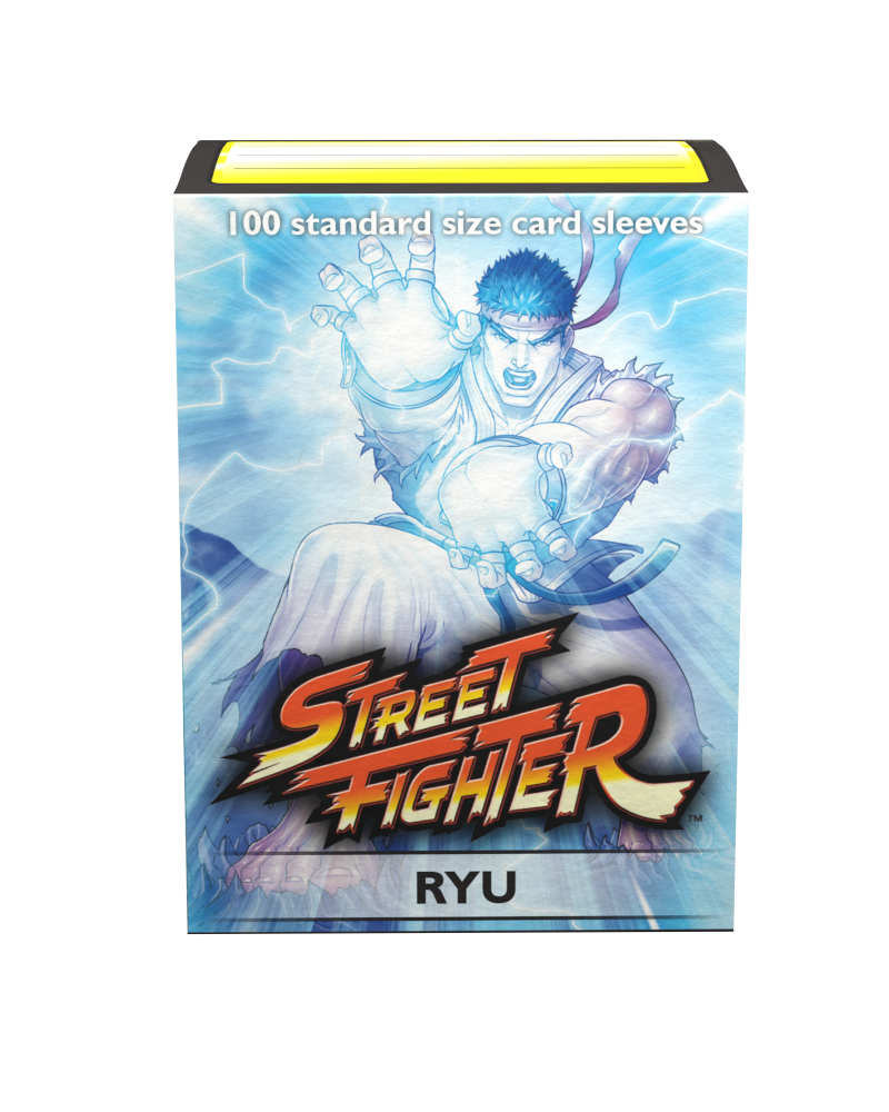 Dragon Shield: Standard 100ct Art Sleeves - Street Fighter Ryu (Classic) 