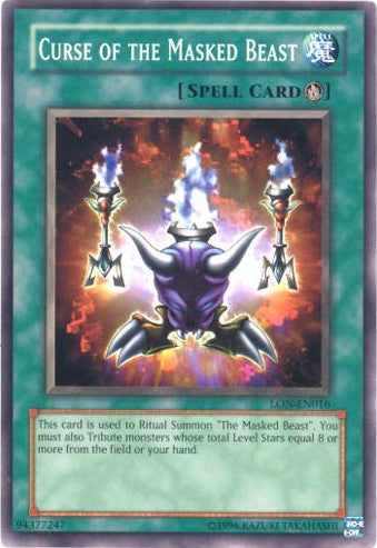 Curse of the Masked Beast [LON-EN016] Common 