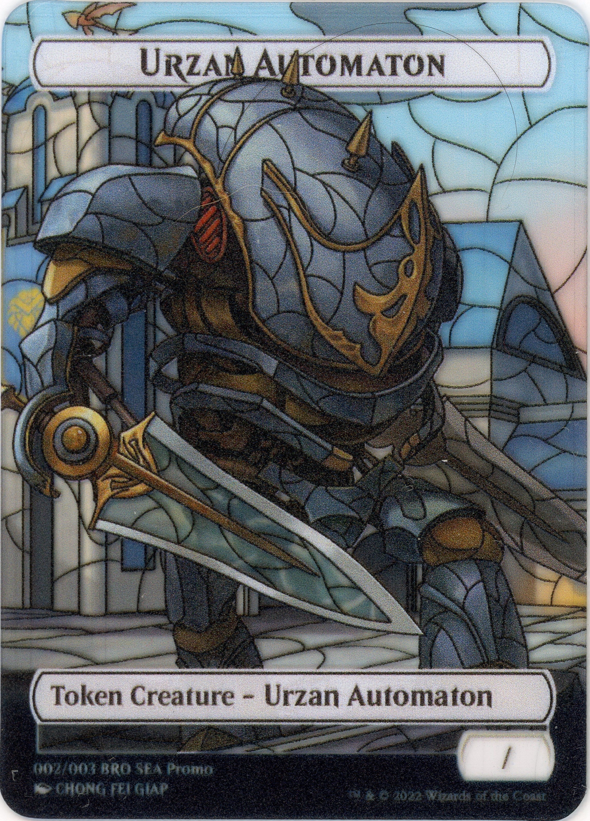 Urzan Automaton Token (SEA Exclusive) [The Brothers' War Tokens] 