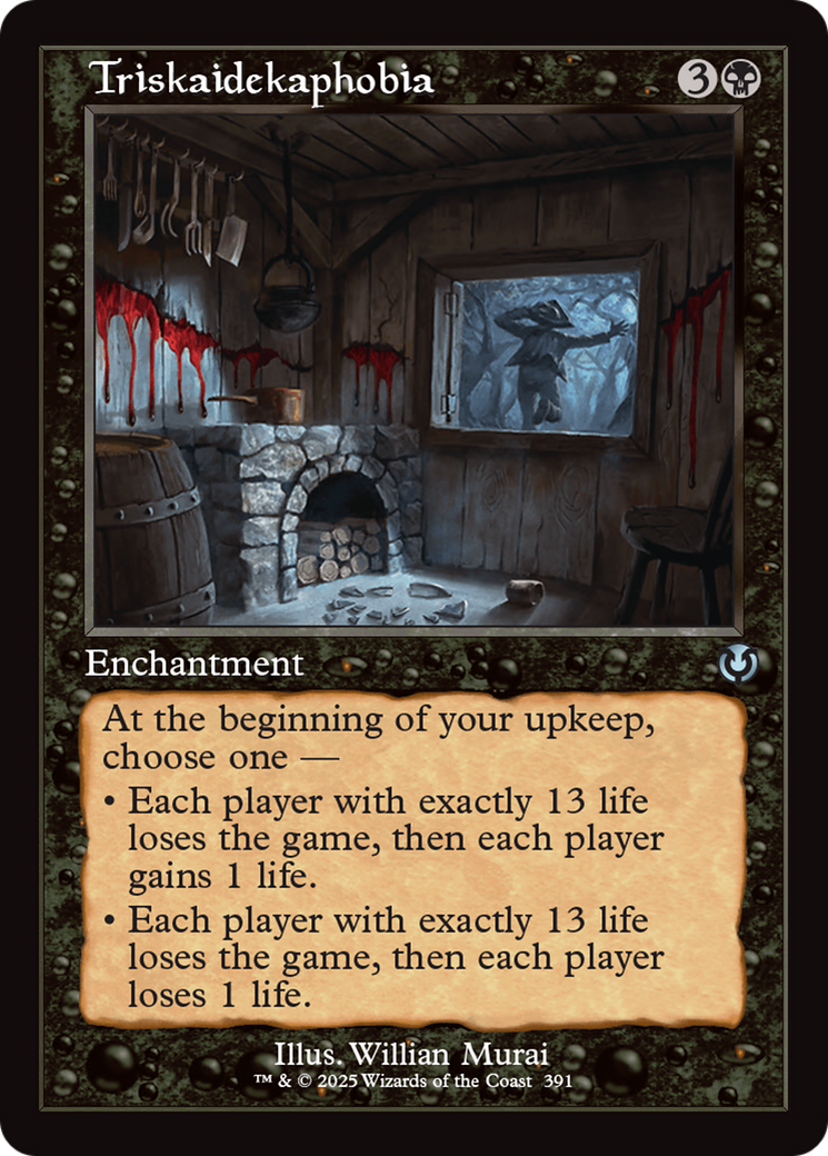 Triskaidekaphobia (Retro Frame) [Innistrad Remastered] 