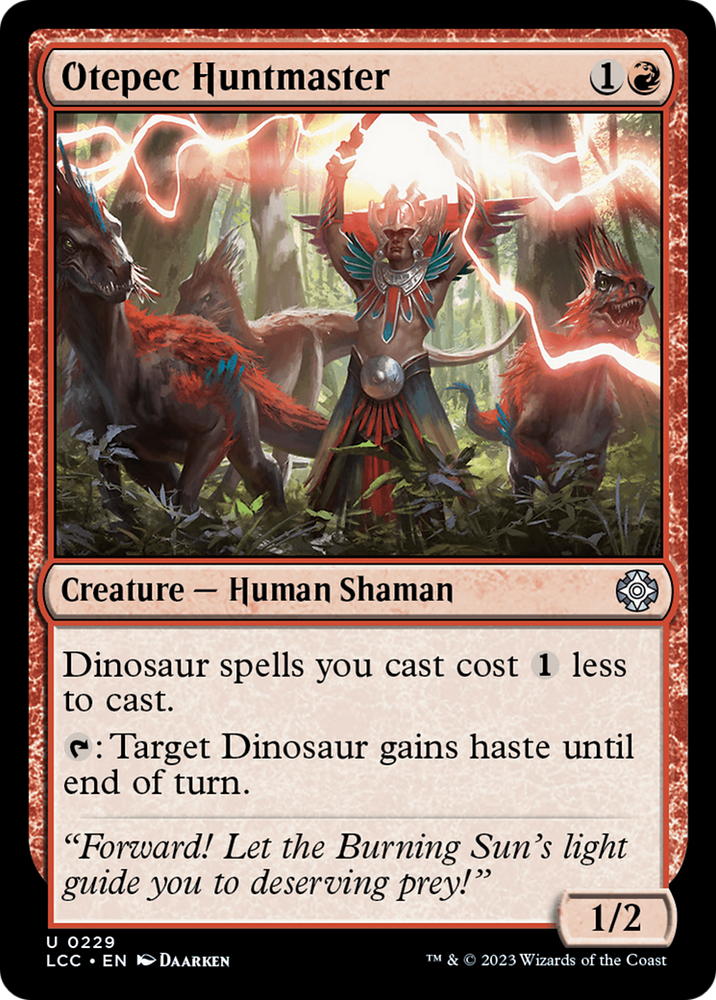 Otepec Huntmaster [The Lost Caverns of Ixalan Commander] 