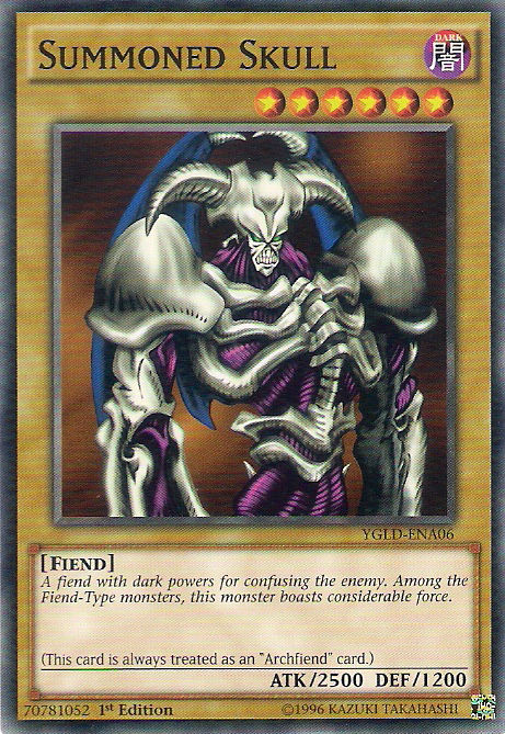 Summoned Skull [YGLD-ENA06] Common 
