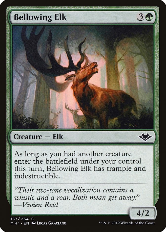 Bellowing Elk [Modern Horizons] 