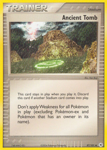 Ancient Tomb (87/101) [EX: Battle Stadium] 