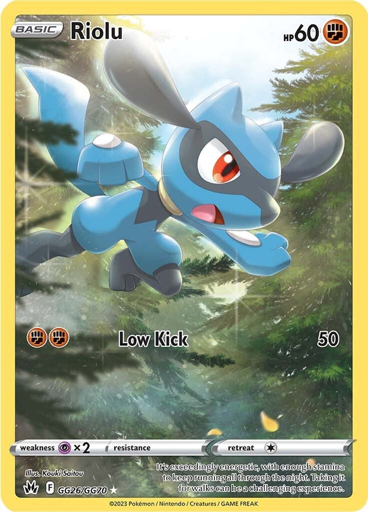 Riolu (GG26/GG70) [Sword &amp; Shield: Crown Zenith] 