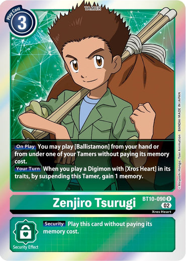 Zenjiro Tsurugi [BT10-090] [Xros Encounter] 