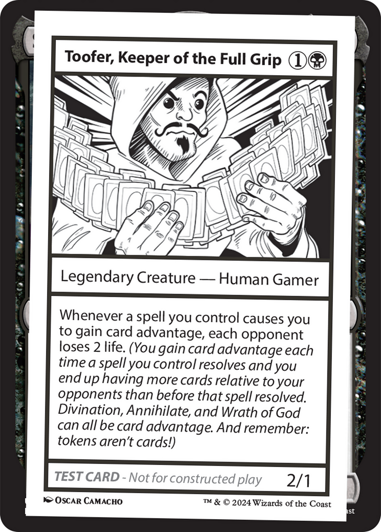 Toofer, Keeper of the Full Grip [Mystery Booster 2 Playtest Cards] 