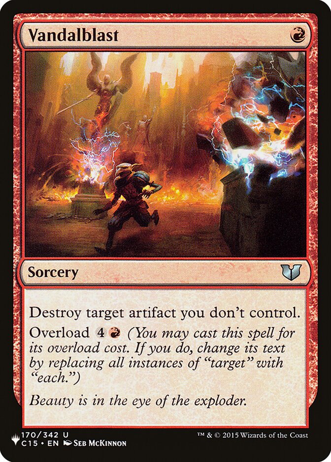 Vandalblast [Secret Lair: Heads I Win, Tails You Lose] 