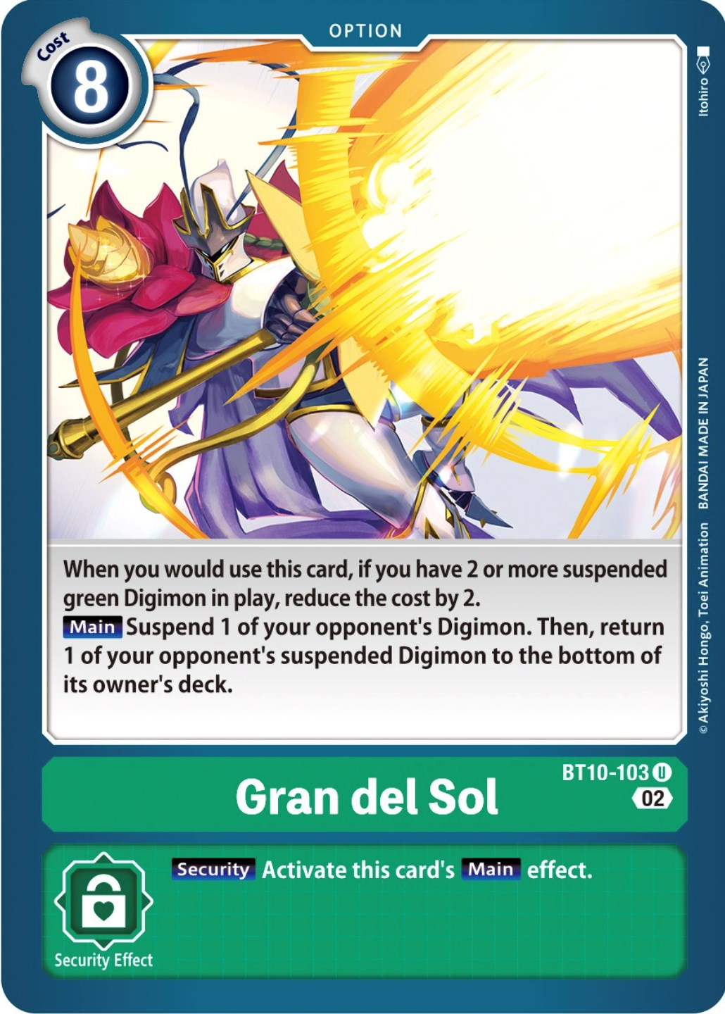 Gran del Sol [BT10-103] [Xros Encounter]