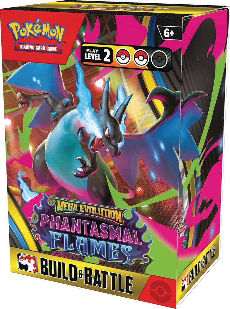 Mega Evolution Phantasmal Flames Build & Battle Box