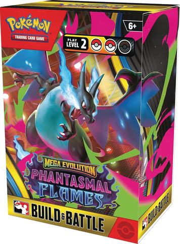Mega Evolution Phantasmal Flames Build & Battle Box