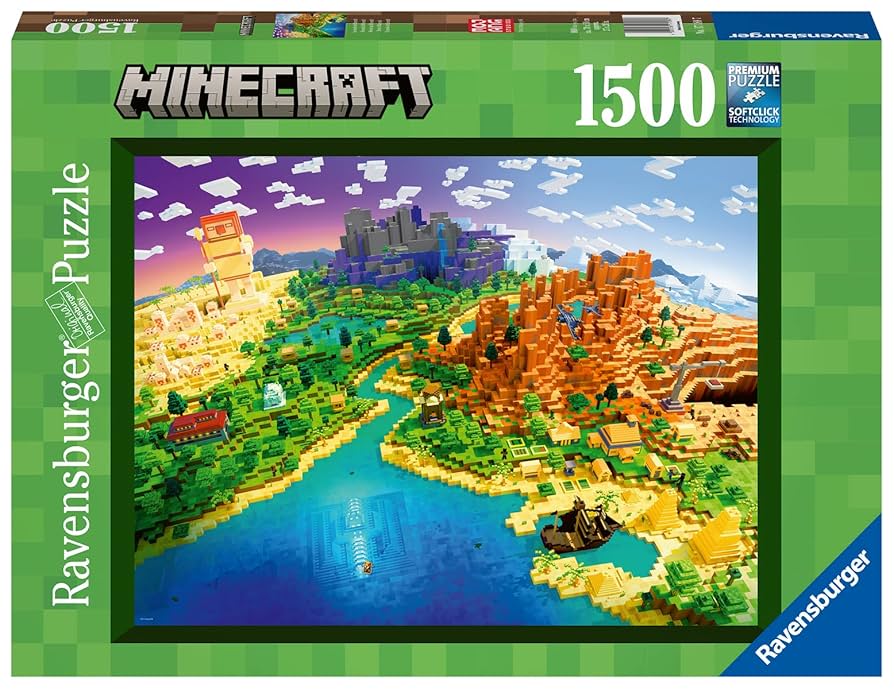 World of Minecraft 1500p - Rompecabezas