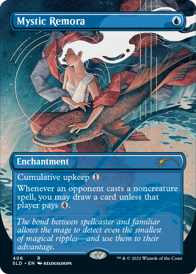 Mystic Remora (Borderless) [Secret Lair Drop Series] 