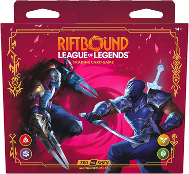 Riftbound League of Legends TCG - Vendetta - Showdown Decks: Zed vs Shen